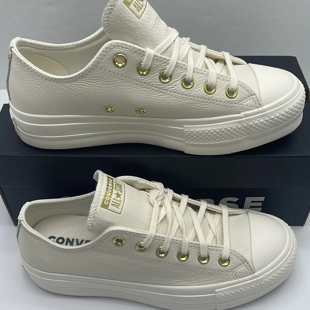 Converse WMNS Platform Sneakers A12765C
CTAS LIFT OX
EGRET/EGRET/GOLD - Picture 2 of 16
